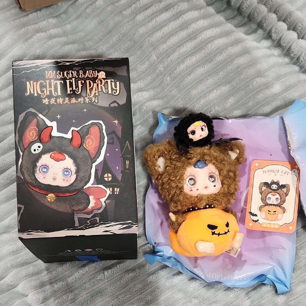 Pumpkin Cat Plush